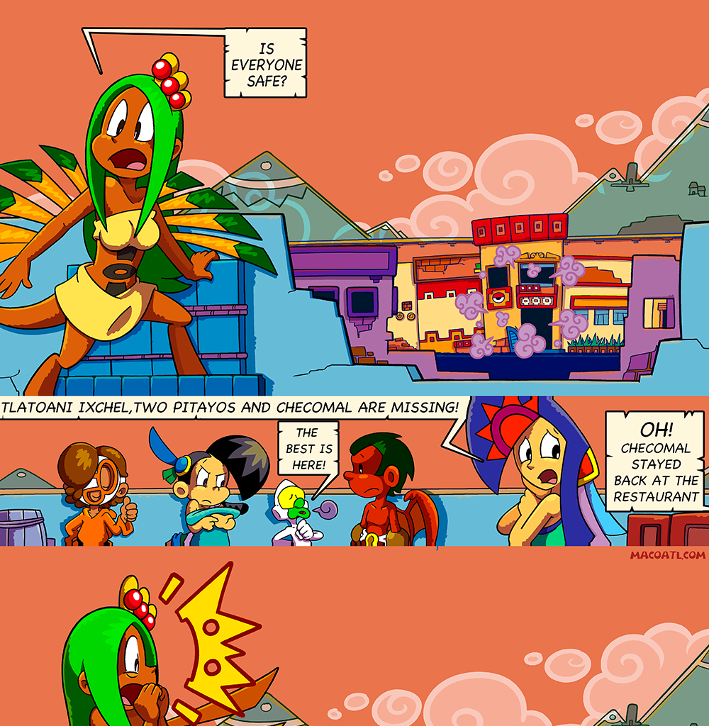 Macoatl - Episode 154, Page 1: The Pitayo 59